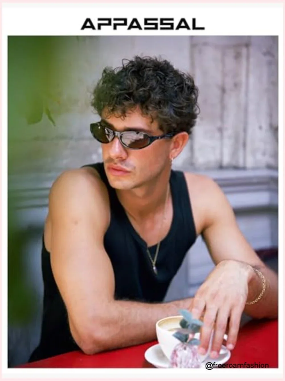 Retro Y2K Wrap Around Oval Sunglasses UV400 Sporty Shades Rave